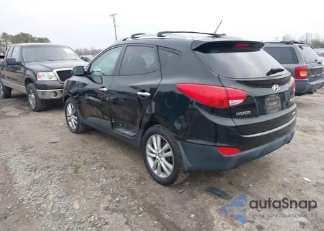 2013 Hyundai Tucson Gls from USA, damaged, VIN KM8JUCAC9DU621847